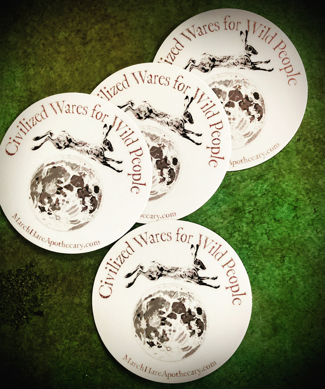 March Hare Logo Stickers & Magnets